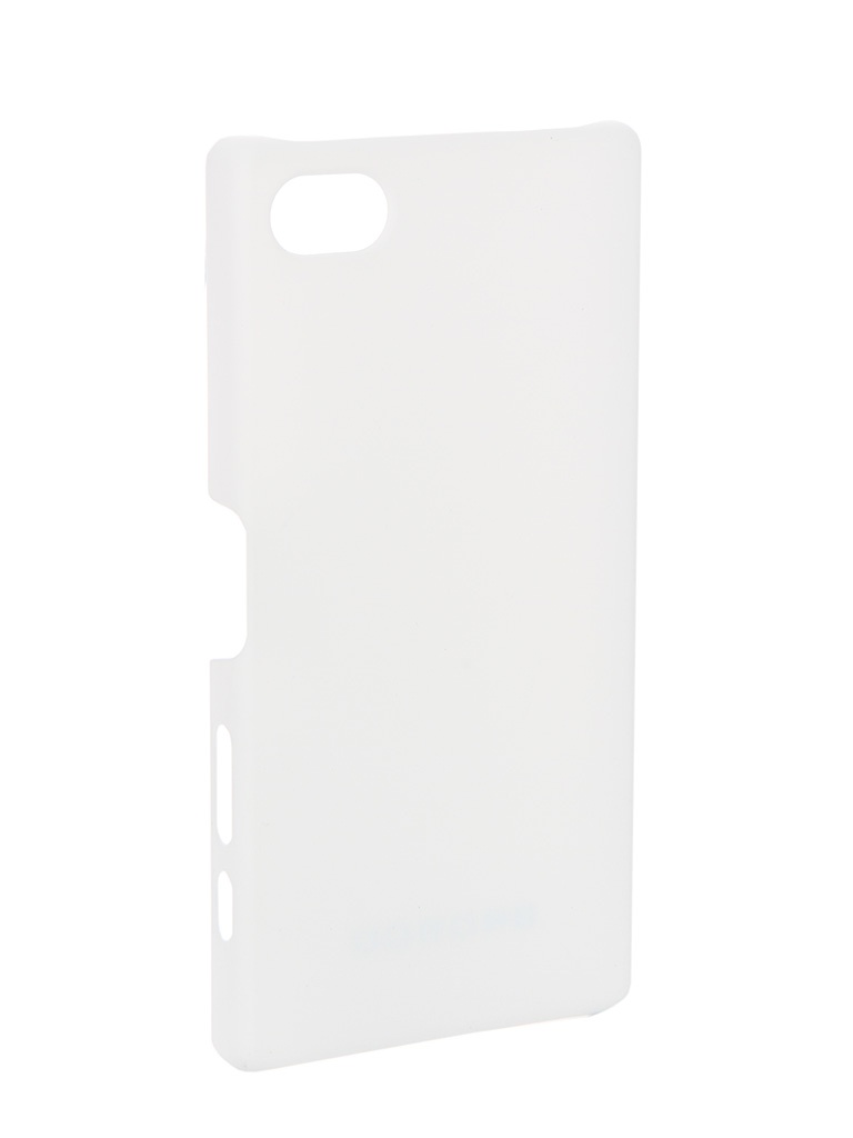  Аксессуар Чехол-накладка Sony Xperia Z5 Compact BROSCO White Z5C-SOFTTOUCH-WHITE