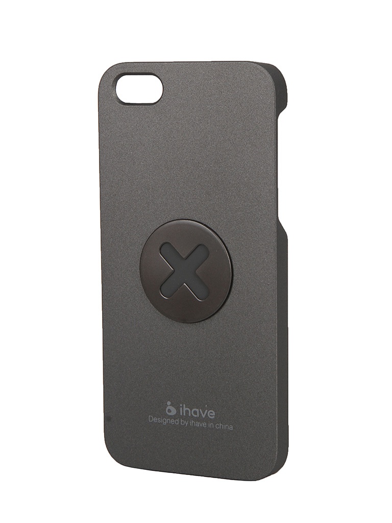  Аксессуар Чехол-накладка iHave X-series Magnetic для iPhone 5S iz0104 Grey