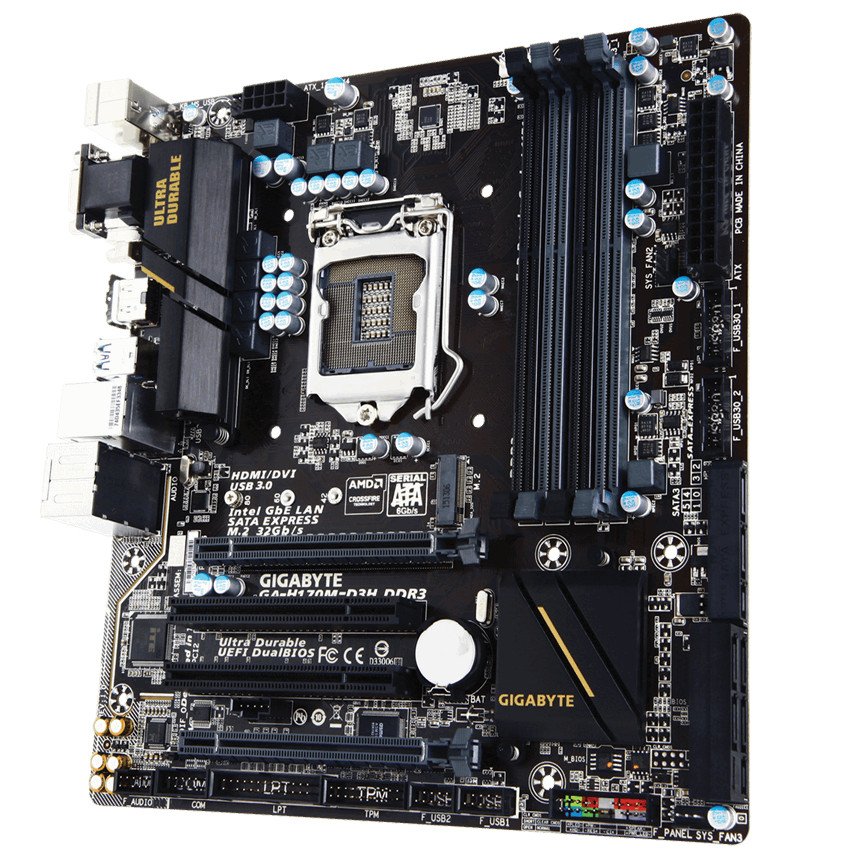 Gigabyte GA-H170M-D3H DDR3