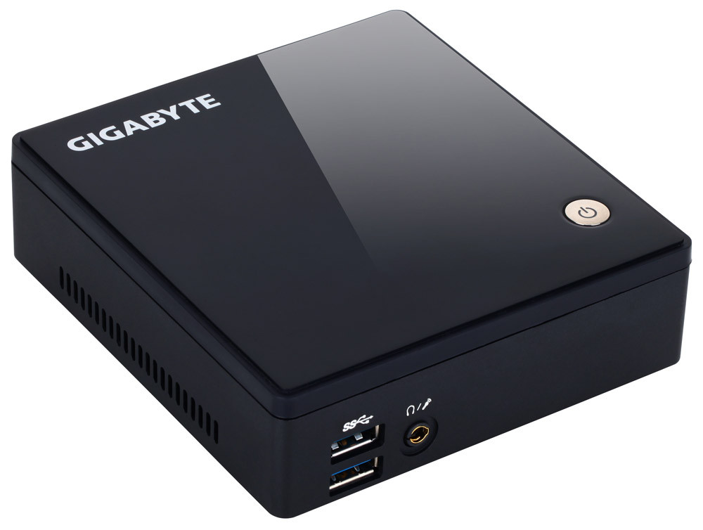 Gigabyte Неттоп GigaByte GB-BXi3-5010 Intel Core i3-5010U 2.1GHz/No RAM/No HDD/Intel HD Graphics 5500/Wi-Fi/Bluetooth/Gigabit LAN/no OS