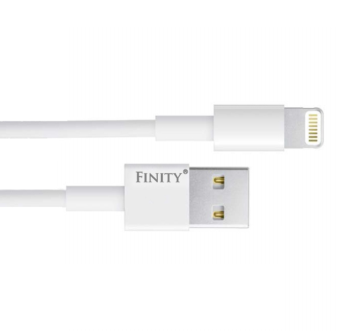  Аксессуар Finity Lightning to USB Cable FUL-02 1.2m White