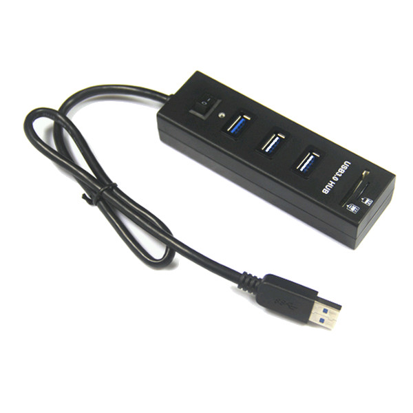 Orient Хаб USB Orient JK-320 USB 3.0-1 Port USB 2.0 2-Ports