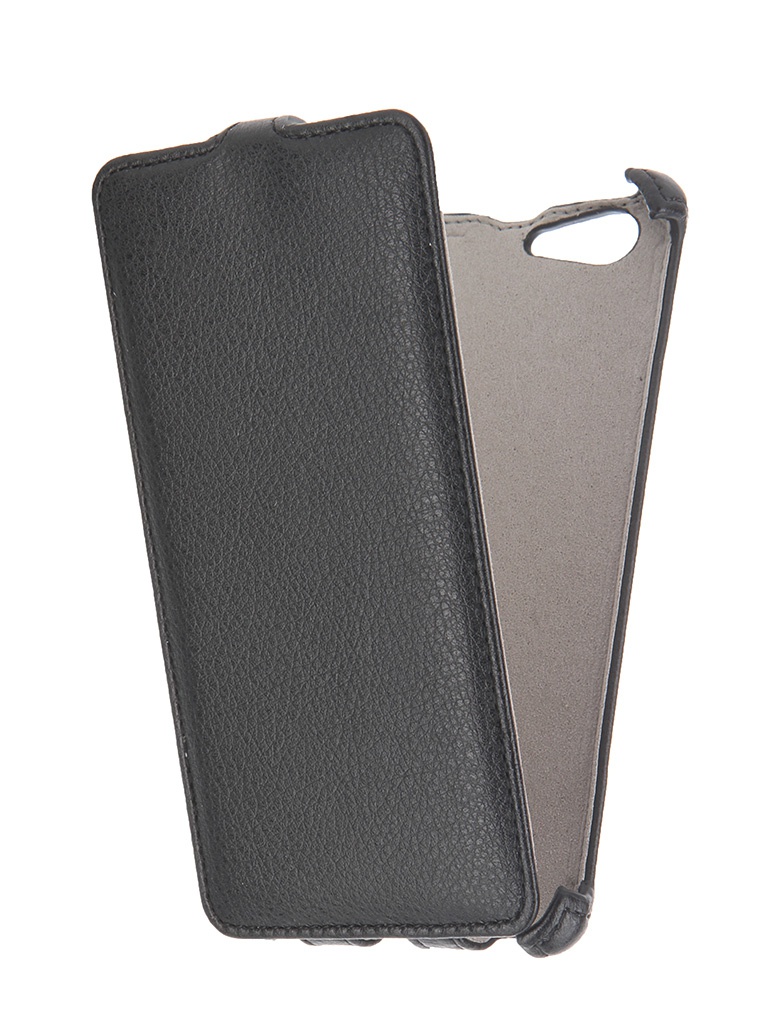  Аксессуар Чехол Sony Xperia M5 Activ Flip Leather Black 51266