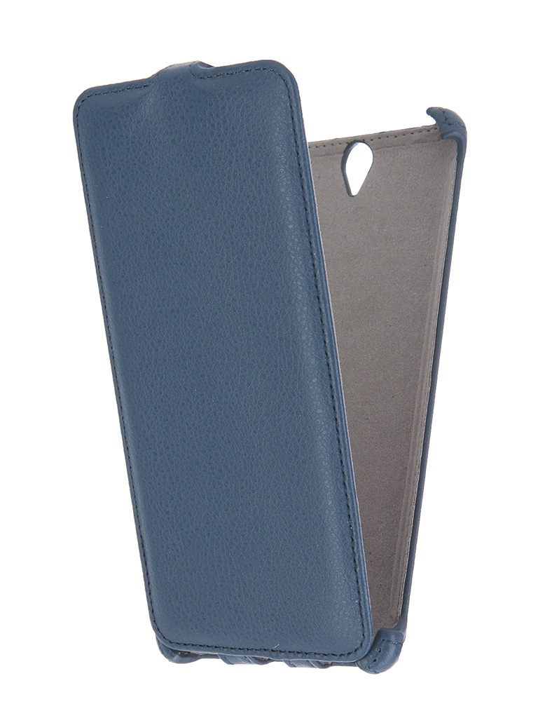 Аксессуар Чехол Sony Xperia C5 Ultra Activ Flip Leather Blue 51281