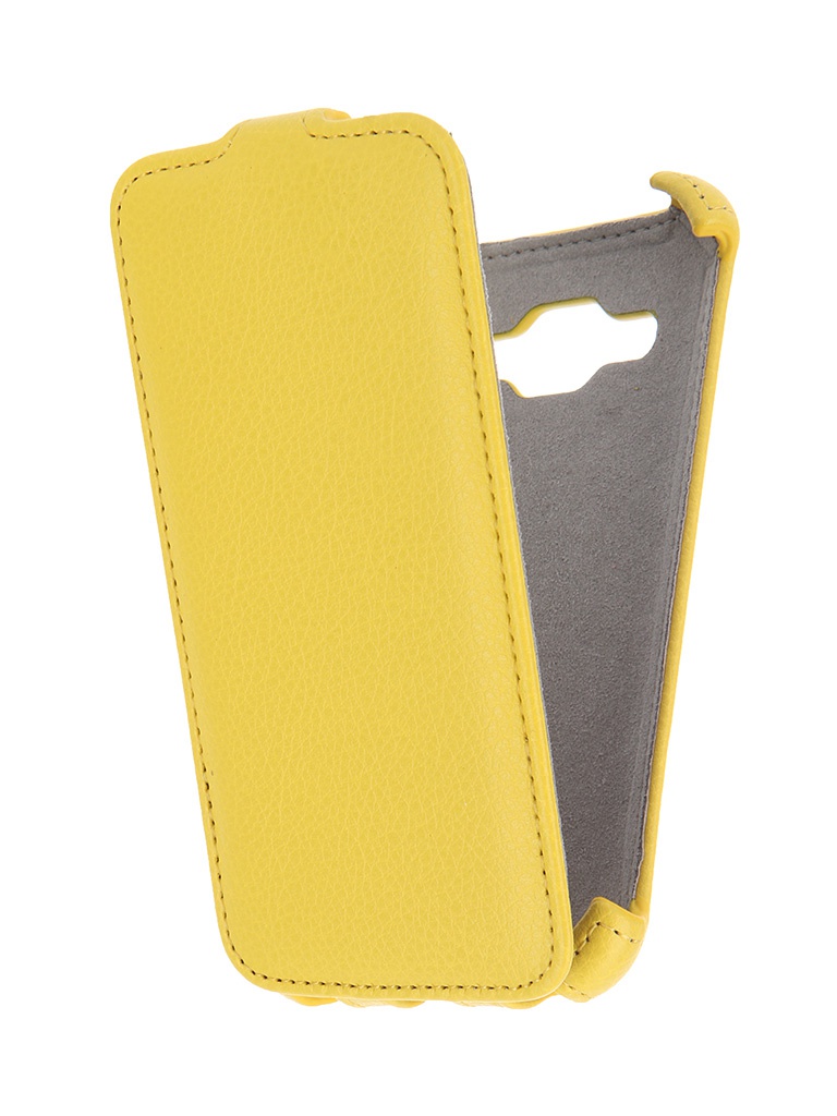  Аксессуар Чехол Samsung Galaxy Core Prime VE Activ Flip Leather Yellow 51652