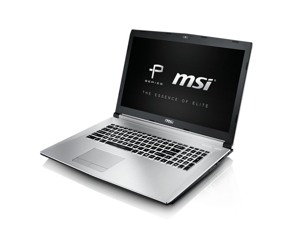 MSI Ноутбук MSI PE70 6QE-061RU Silver 9S7-179542-061 Intel Core i7-6700HQ 2.6 GHz/8192Mb/1000Gb + 128 Gb SSD/nVidia GeForce GTX 960M 2048Mb/DVD-RW/Wi-Fi/Bluetooth/Cam/17.3/1920x1080/Windows 10