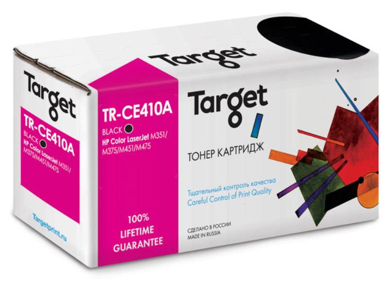  Картридж Target TR-CE410A для HP CLJ Color M351/M451/MFP M375/MFP M475 Black