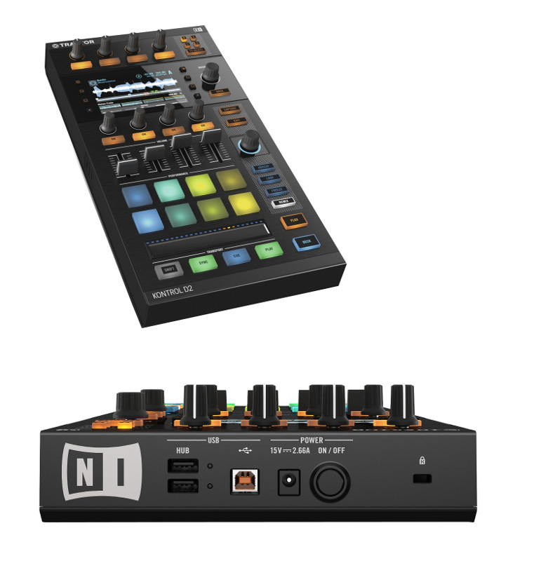 MIDI-контроллер Native Instruments Traktor Kontrol D2