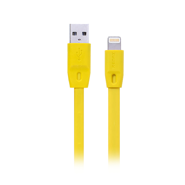  Аксессуар Remax Full Speed Data Cable for iPhone 6 Yellow 150cm RM-000152