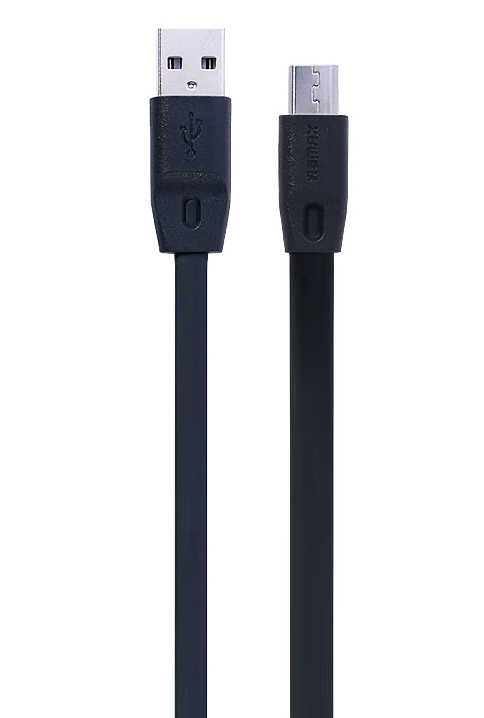  Аксессуар Remax MicroUSB Full Speed Cable Black 150cm RM-000153