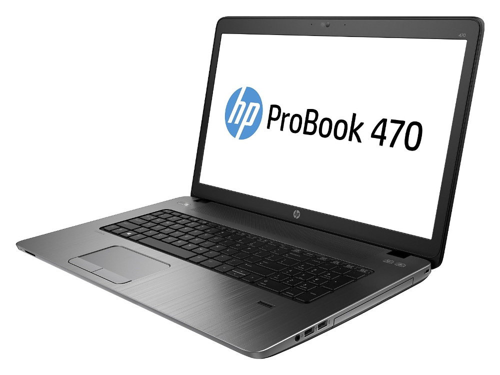 Hewlett-Packard Ноутбук HP ProBook 470 G2 K9K02EA Black Intel Core i5-5200U 2.2 GHz/4096Mb/750Gb/DVD-RW/AMD Radeon R5 M255 2048Mb/Wi-Fi/Bluetooth/Cam/17.3/1600x900/Windows 8.1 279907