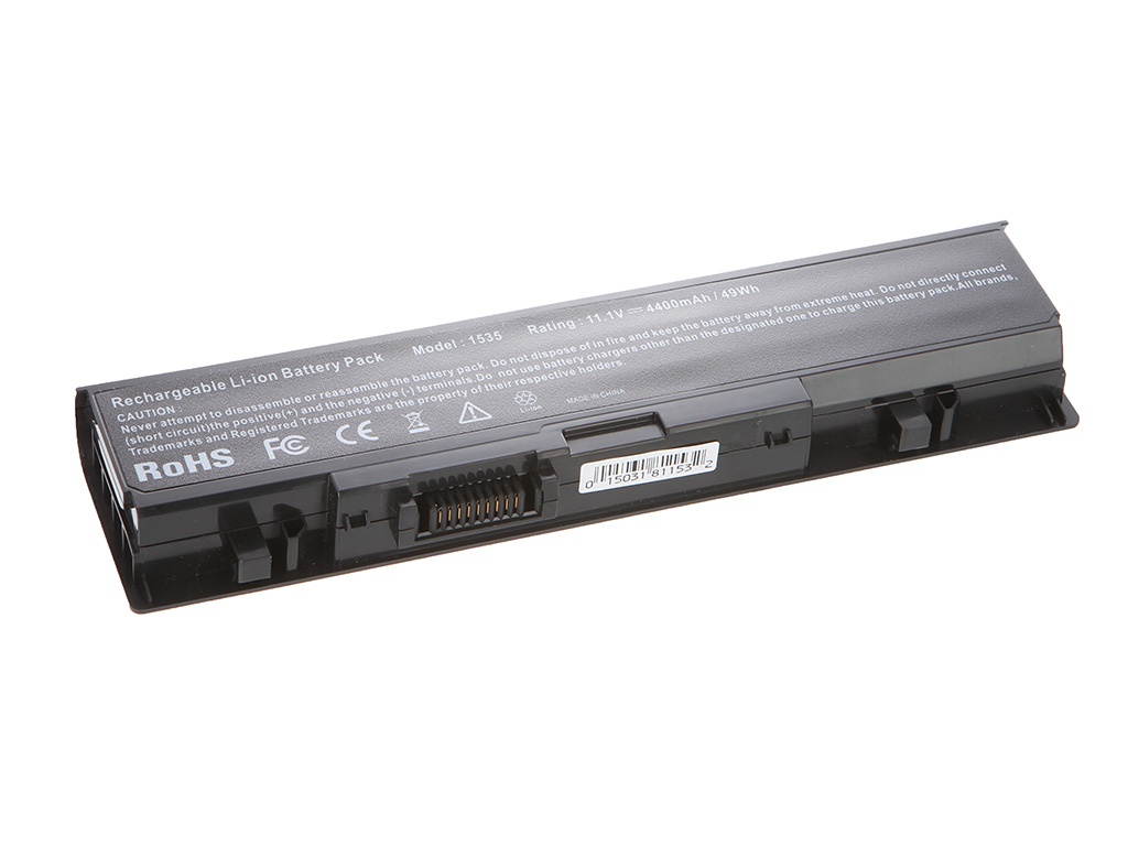  Аккумулятор Tempo LPB-1535 11.1V 4400mAh for Dell Studio 1535/1536/1537/1555/1557/1558 Series