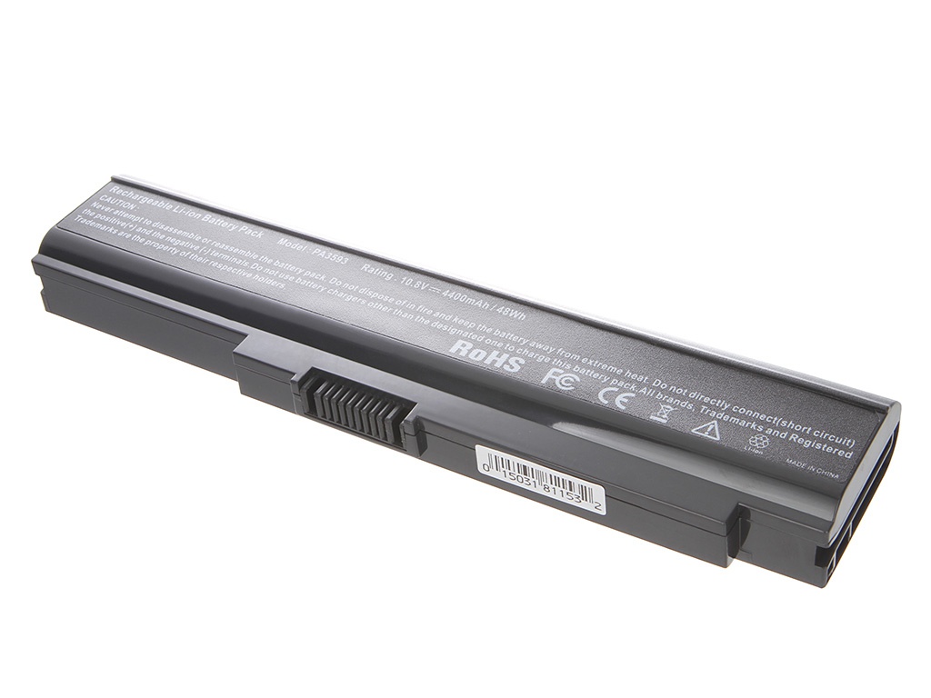  Аккумулятор Tempo LPB-PA3595 10.8V 4400mAh for Toshiba Satellite U300/U305 Portege/M600 Tecra/M8 Series