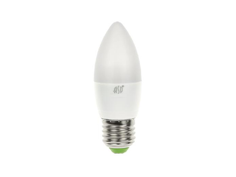  Лампочка ASD LED Свеча Standard 3.5W 3000K 160-260V E27 4690612003887