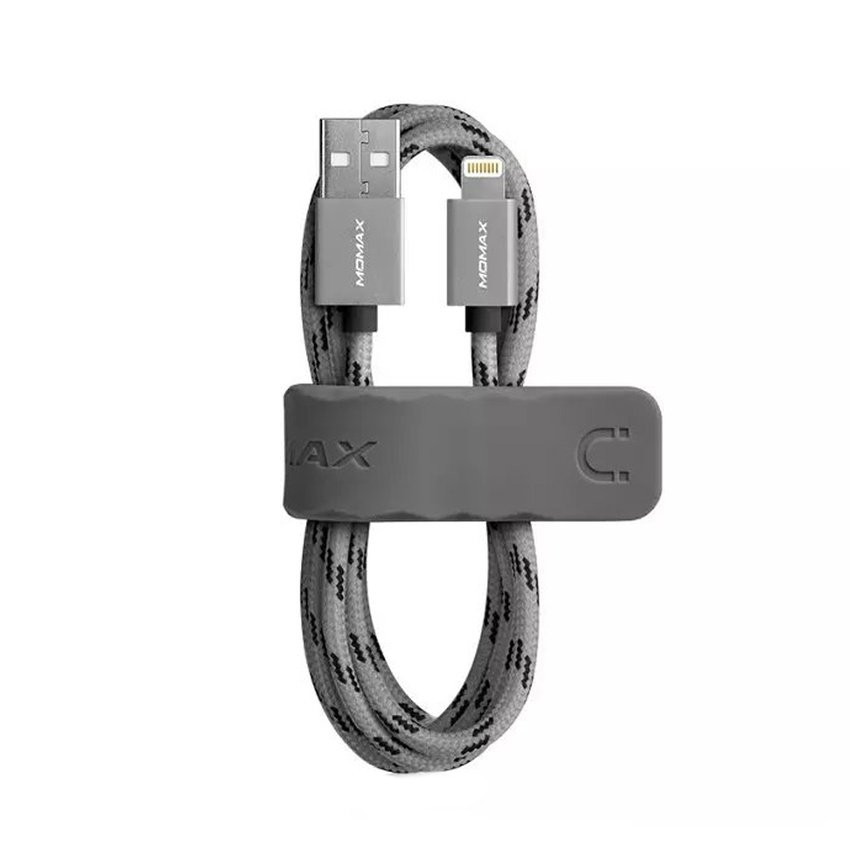  Аксессуар Кабель MOMAX USB to Lightning Elite Link MFI Grey DDMMFILFP