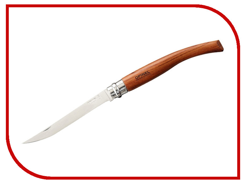 Нож Opinel №10 Beechwood для филе - длина лезвия 100мм