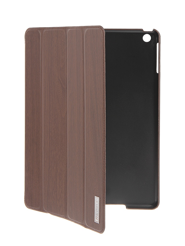  Аксессуар Чехол APPLE iPad Air Remax Wood Leather Dark-Wood RM-000003