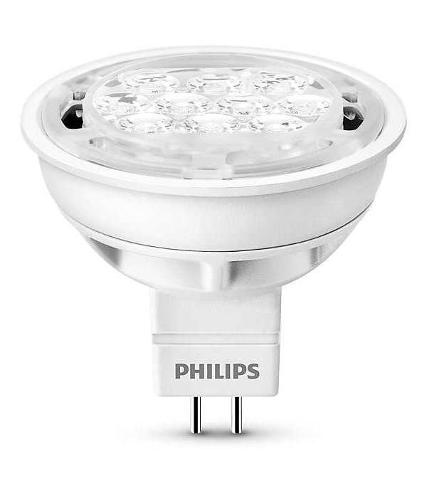 Philips Лампочка Philips LEDspotLV 5.6-50W GU5.3 12V CDL 6500 MR16 680888