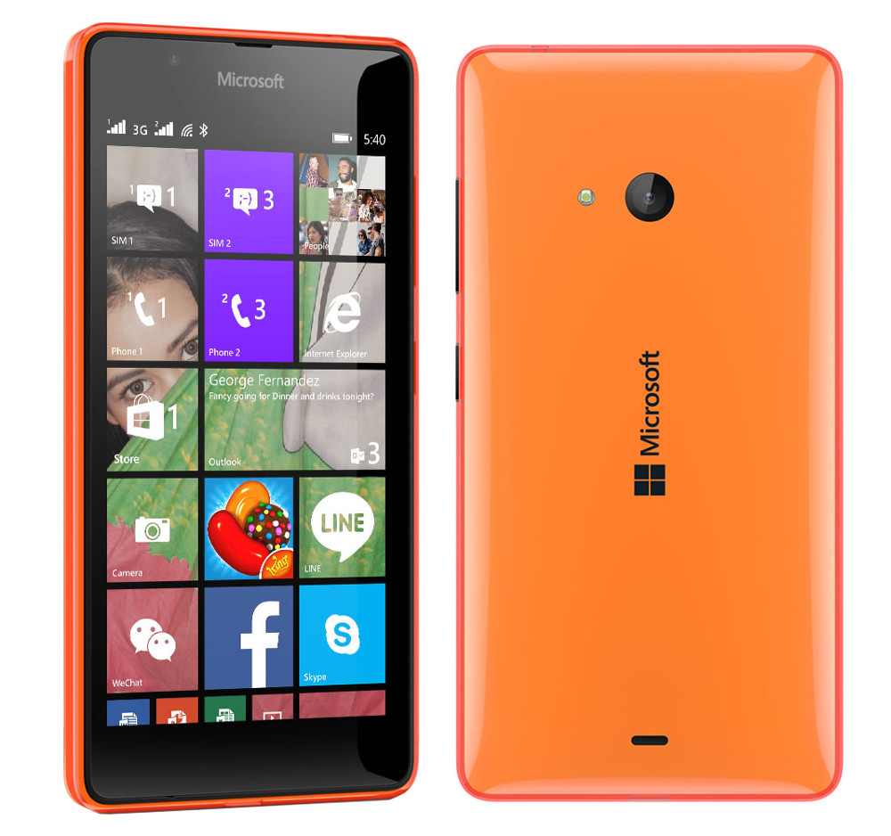Microsoft 540 Lumia Dual SIM Orange