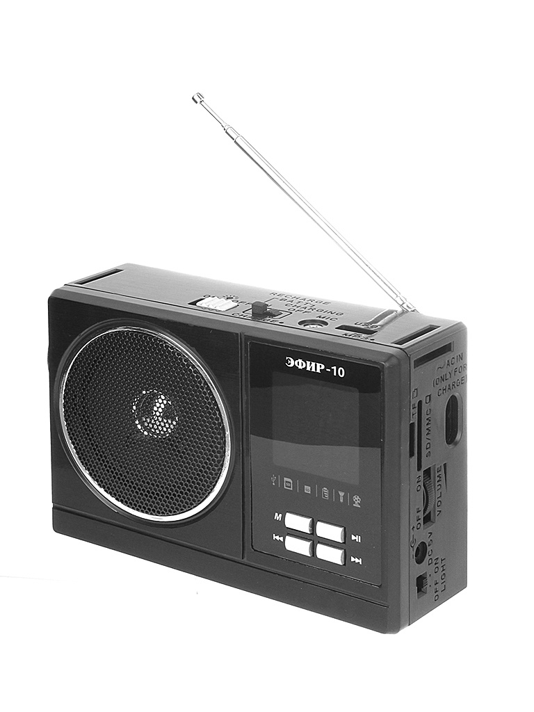 фото Радиоприемник сигнал electronics эфир 10 black