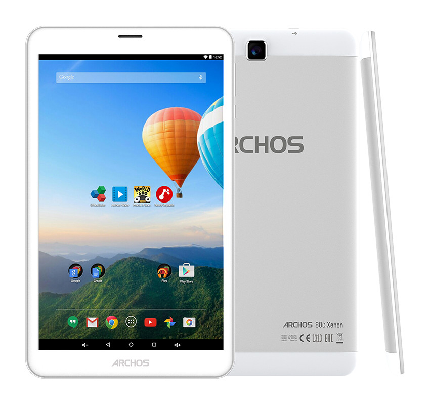 Archos 80c Xenon 502939 Quad-Core A7 MTK 8382 1.3 GHz/1024Mb/16Gb/3G/GPS/Wi-Fi/Bluetooth/8/1280x800/Android