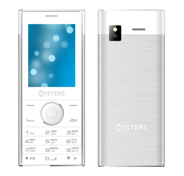 Сотовый телефон Oysters Ufa White
