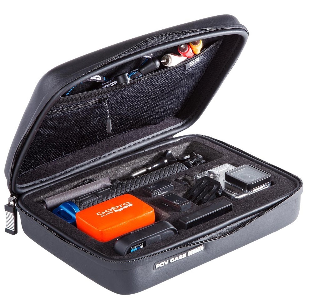  Аксессуар SP POV Case Elite M Black 52090 for GoPro Hero 4/3+/3/2