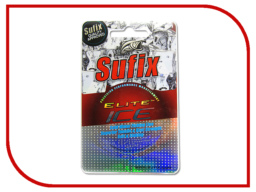 Леска Sufix Elite Ice 50m 0.115mm DSHXL012024A5I