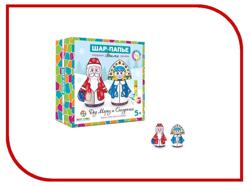 фото Набор Шар-папье Набор Дед Мороз и Снегурочка B1056765 / B0160611