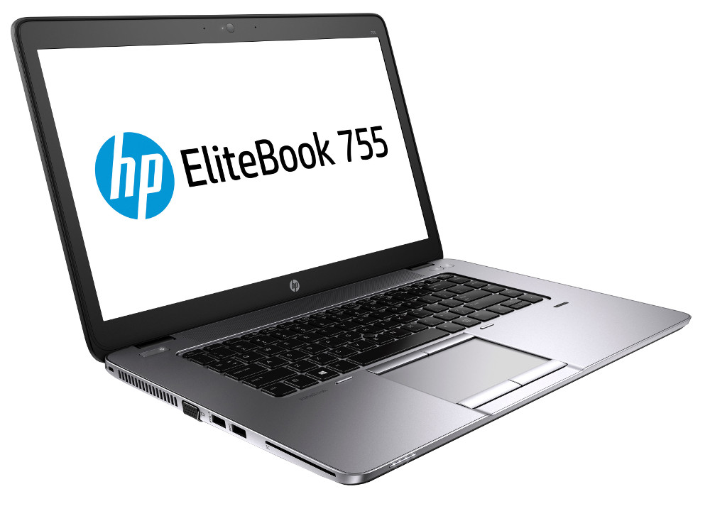 Hewlett-Packard Ноутбук HP EliteBook 755 G2 J0X38AW AMD A10 Pro 7350B 2.1 GHz/4096Mb/500Gb/No ODD/AMD Radeon R6/Wi-Fi/Bluetooth/Cam/15.6/1920x1080/Windows 7 64-bit