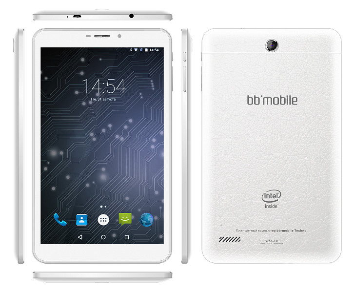  BB-mobile Techno MOZG 8.0 X800BJ White Intel Atom C3230-RK 1.2 GHz/1024Mb/8Gb/Wi-Fi/Bluetooth/Cam/8.0/1280x800/Android