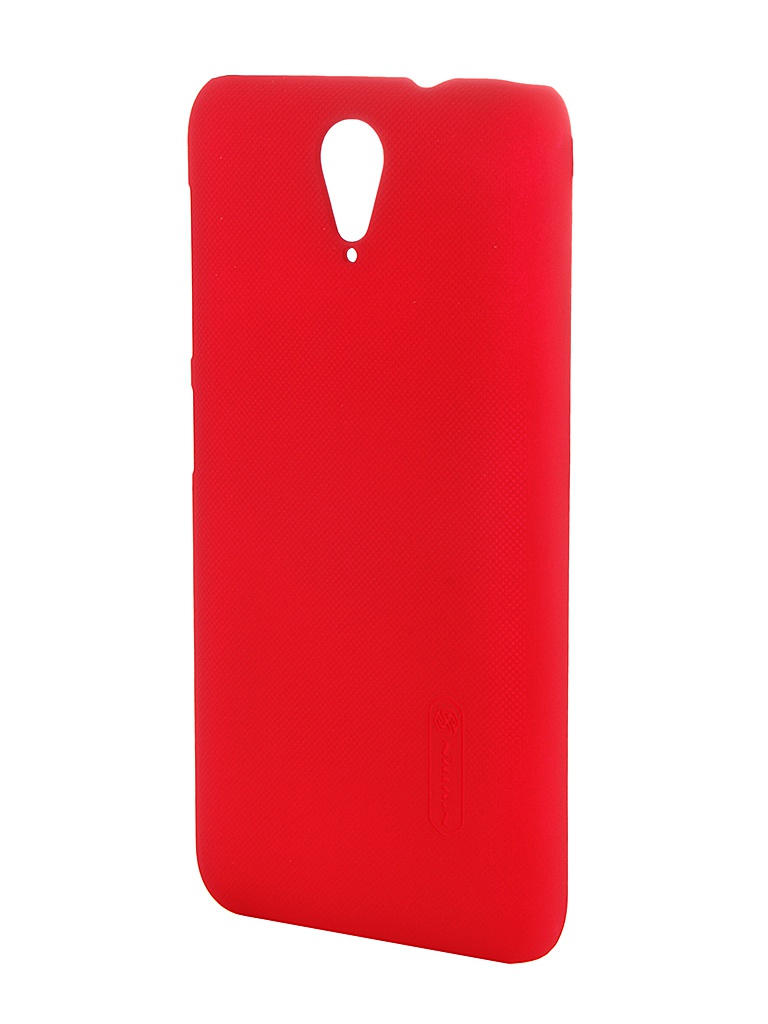  Аксессуар Чехол-накладка HTC Desire 620 Nillkin Super Frosted Shield Red