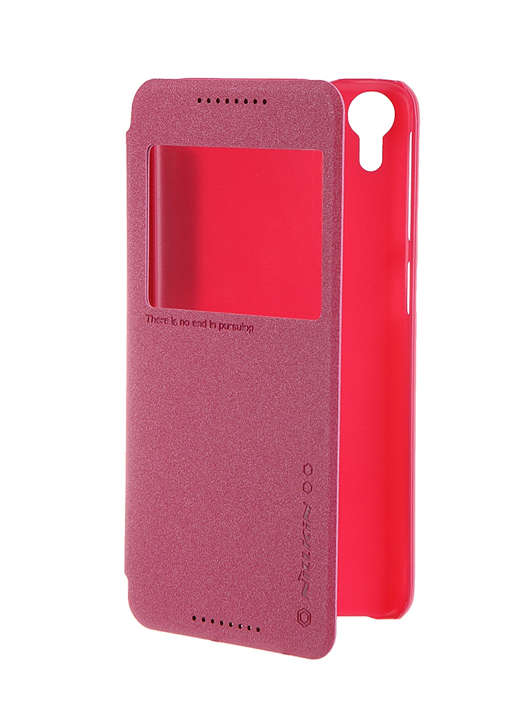  Аксессуар Чехол HTC Desire 626 Nillkin Sparkle Leather Case Red