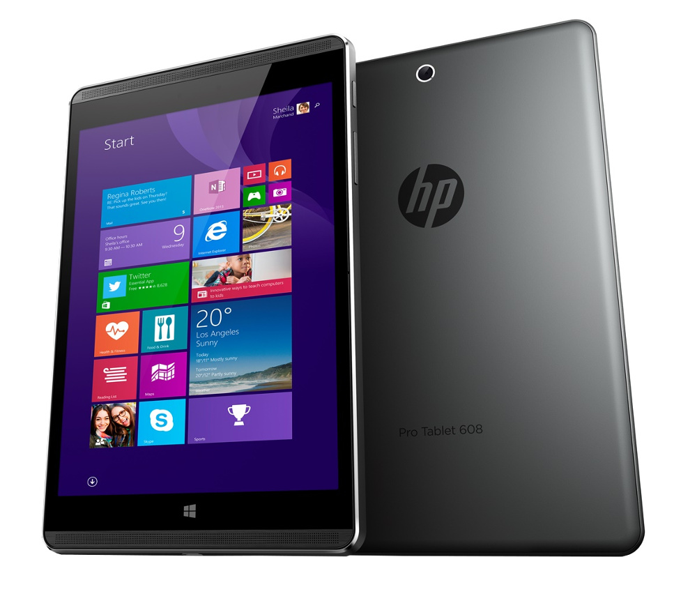 Hewlett-Packard HP Pro Tablet 608 64Gb H9X38EA Intel Atom x5 Z8500 1.44 GHz/4096Mb/64Gb/Wi-Fi/3G/Bluetooth/GPS/Cam/7.9/2048x1536/Windows 10