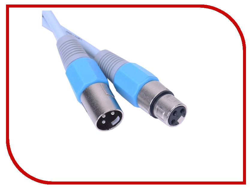 Аксессуар Vention XLR M - XLR F 3m VAB-K02-S300