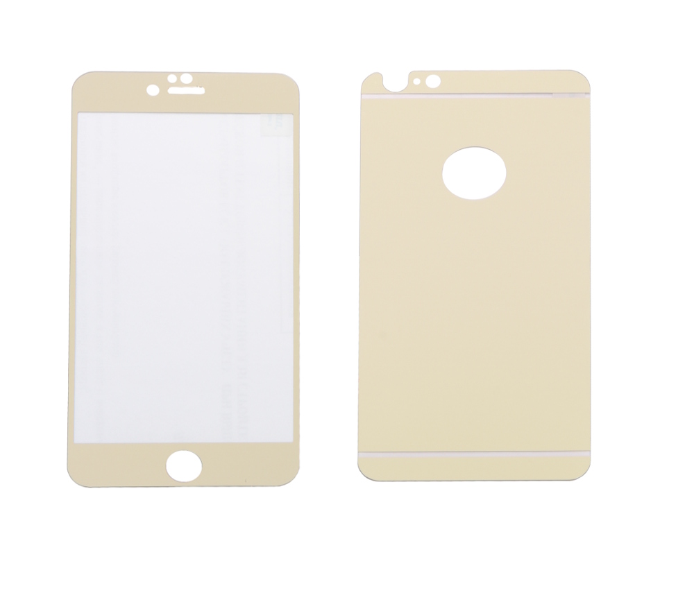  Аксессуар Защитное стекло Ca seGuru Mirror Front & Back for APPLE iPhone 6 / 6S Gold 0.33mm