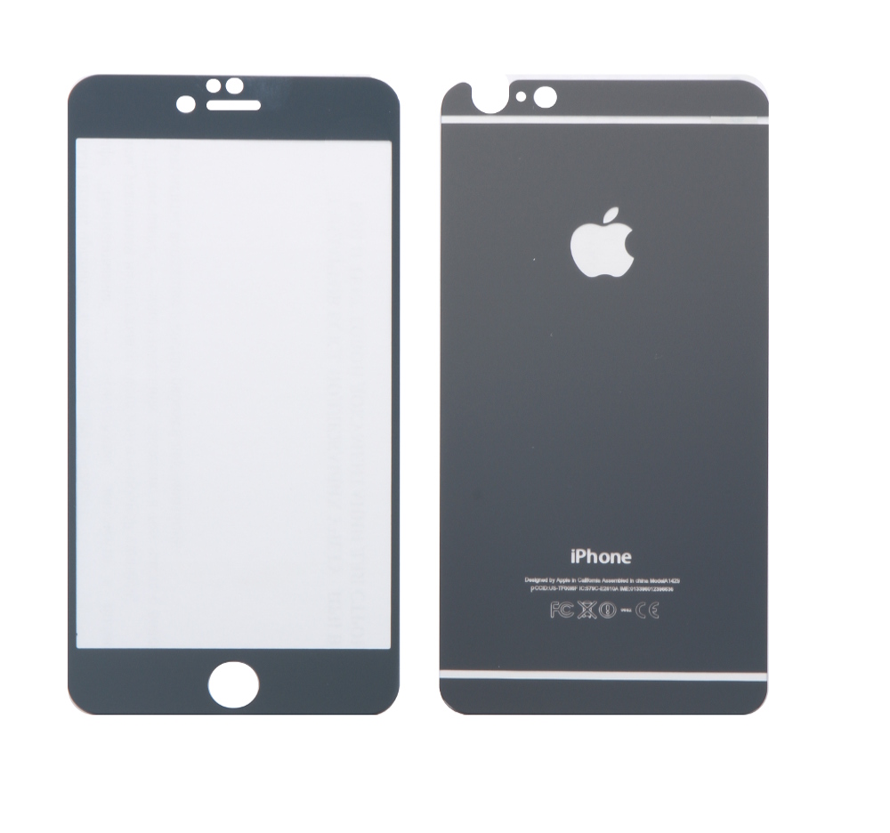  Аксессуар Защитное стекло CaseGuru Mirror Front & Back для APPLE iPhone 6 / 6S Gray 0.33mm Logo