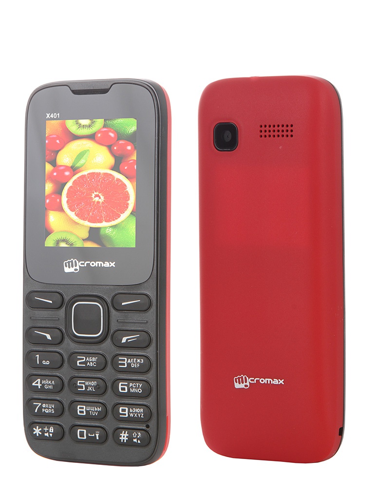  Micromax X401 Red