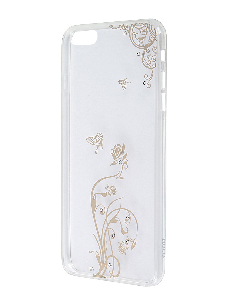  Аксессуар Чехол-накладка Hoco Super Star Series Shinning для APPLE iPhone 6 / 6S Plus Diamond Loved Flowers