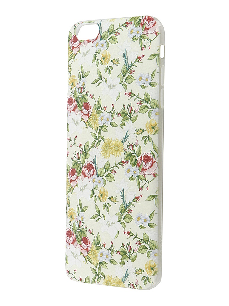 Аксессуар Чехол-накладка Hoco Super Star Series Painted для APPLE iPhone 6 / 6S Rich Flowers