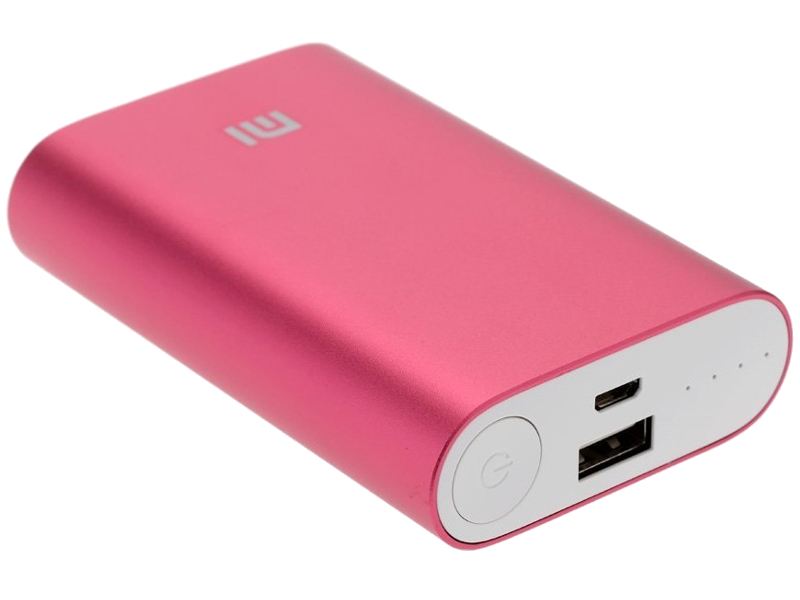  Аккумулятор Xiaomi Power Bank NDY-02-AN 10000 mAh Pink