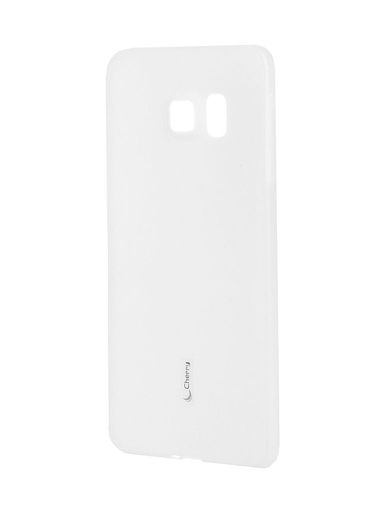 Cherry Аксессуар Чехол-накладка Samsung SM-G928 Galaxy S6 Edge+ Cherry White 8308