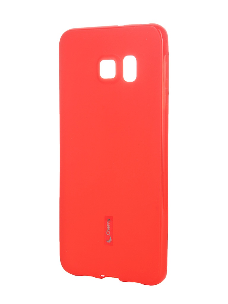 Cherry Аксессуар Чехол-накладка Samsung SM-G928 Galaxy S6 Edge+ Cherry Red 8309