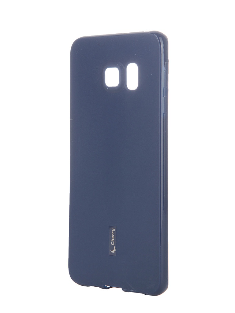 Cherry Аксессуар Чехол-накладка Samsung SM-G928 Galaxy S6 Edge+ Cherry Dark Blue 8310