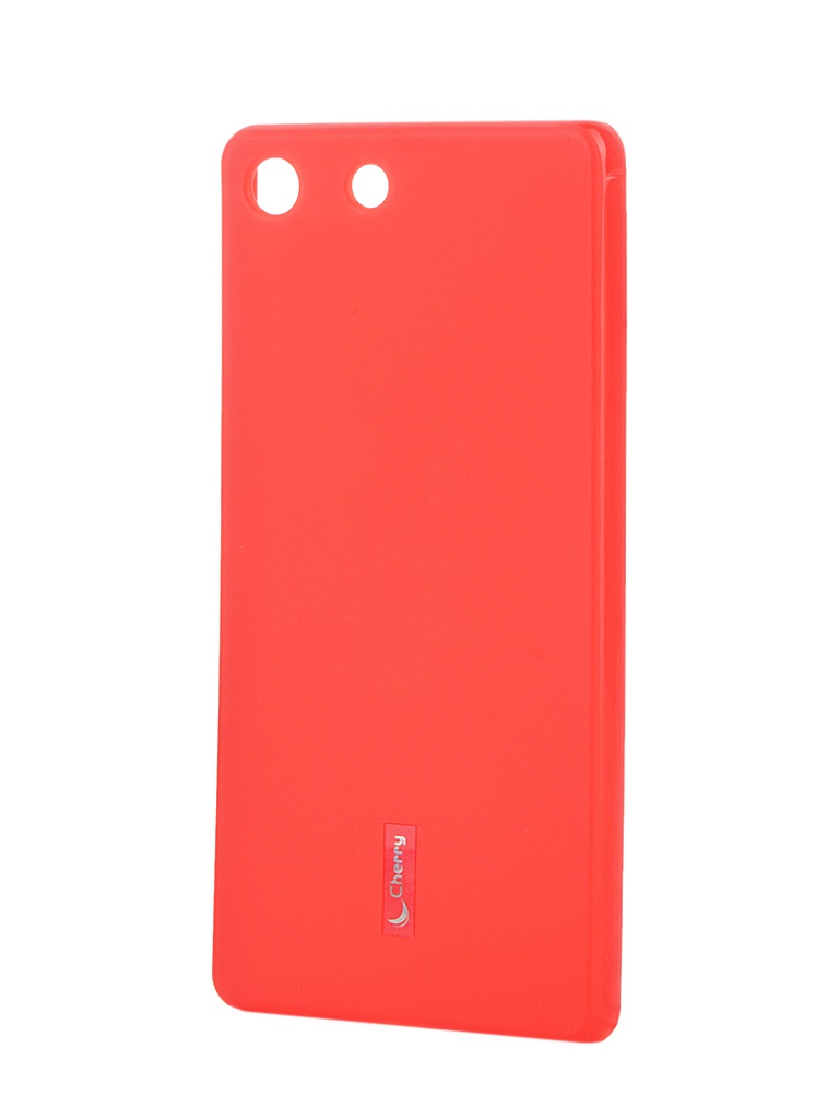 Cherry Аксессуар Чехол-накладка Sony Xperia M5/M5 Dual Cherry Red 8317