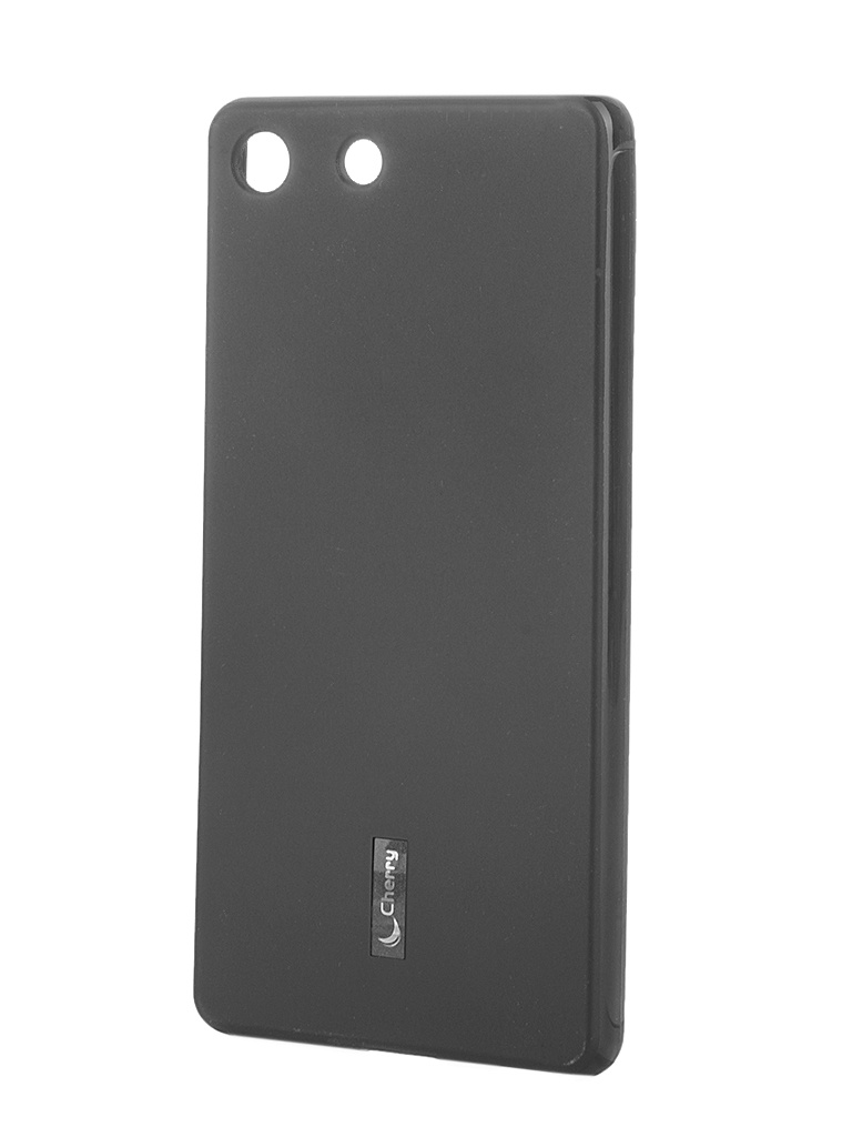 Cherry Аксессуар Чехол-накладка Sony Xperia M5/M5 Dual Cherry Black 8319