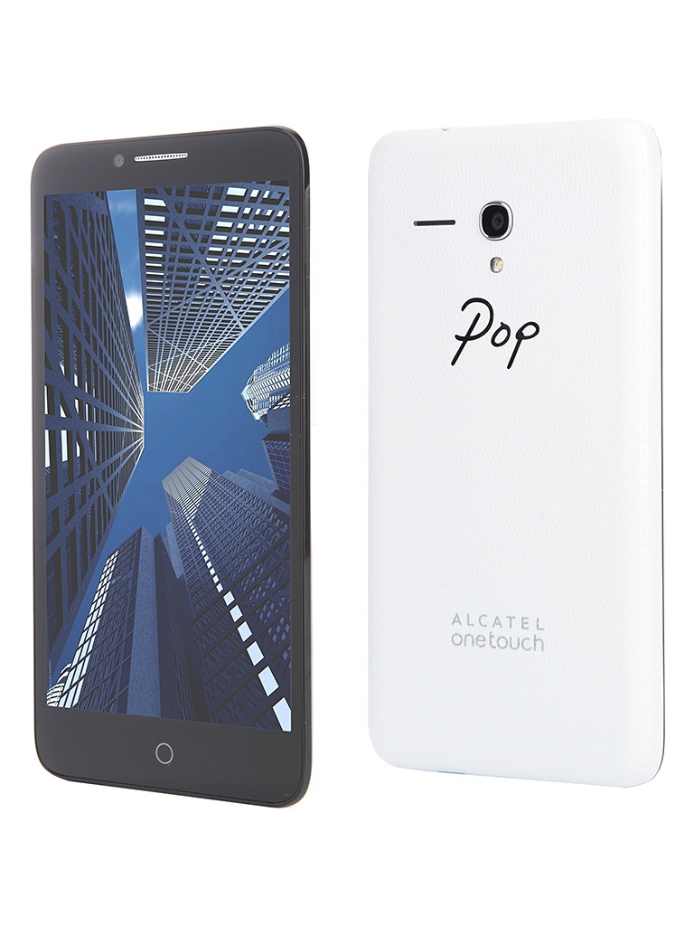 Alcatel OneTouch 5054D White Leather