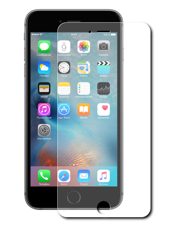 Onext Аксессуар Защитное стекло Onext для APPLE iPhone 6 3D White