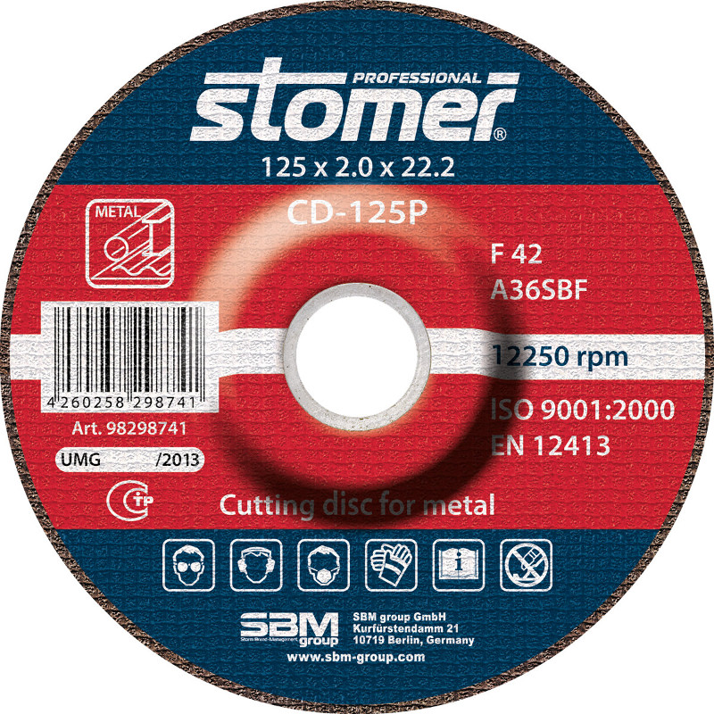  Диск Stomer CD-125P