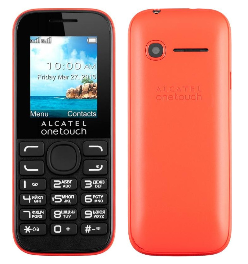 Alcatel OneTouch 1052D Red